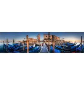 bunten Venedig Burano Insel mit - Venedig Fine Häusern. Leinwand. Art Wandbild bei