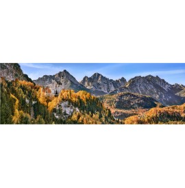 Eibsee in Bayern mit Zugspitze. Fine Art Wandbild Leinwand. - Bayern und  Alpen