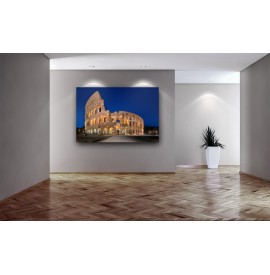 Kolosseum in der Stadt Rom in Italien. Fine Art Wandbild Leinwand. - Rom | Poster